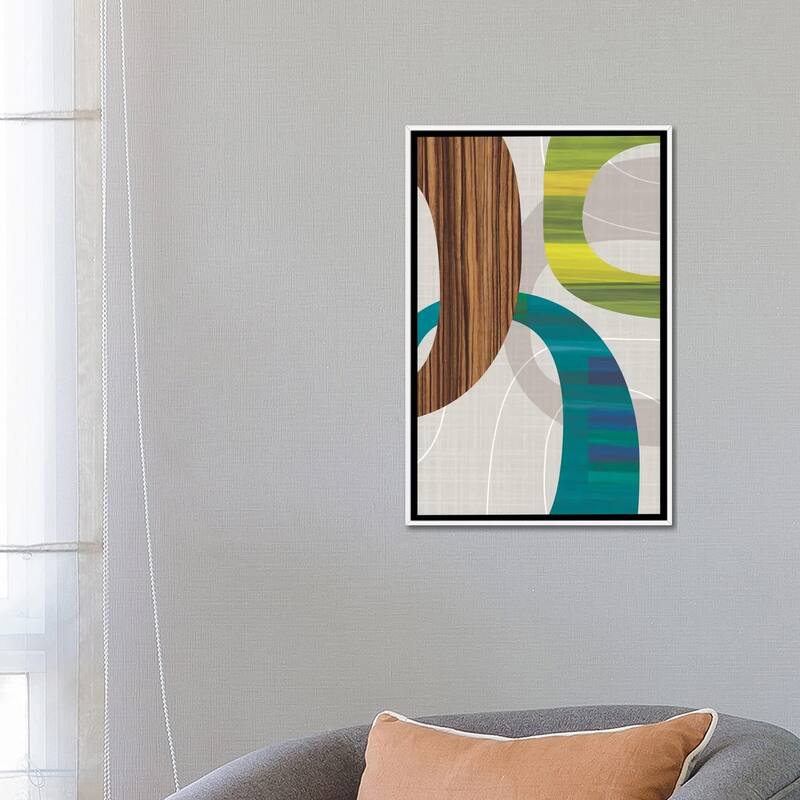 iCanvas "Links II" by Tandi Venter Framed Canvas Print Bed Bath